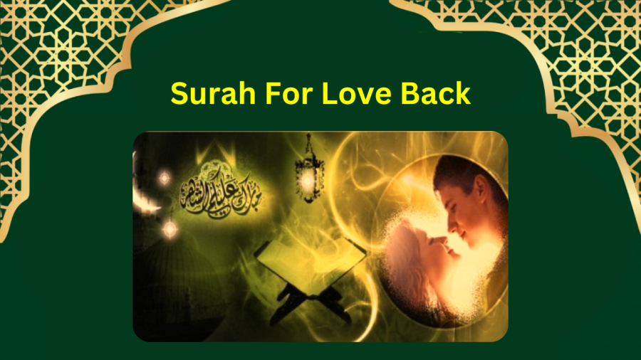 Surah For Love Back